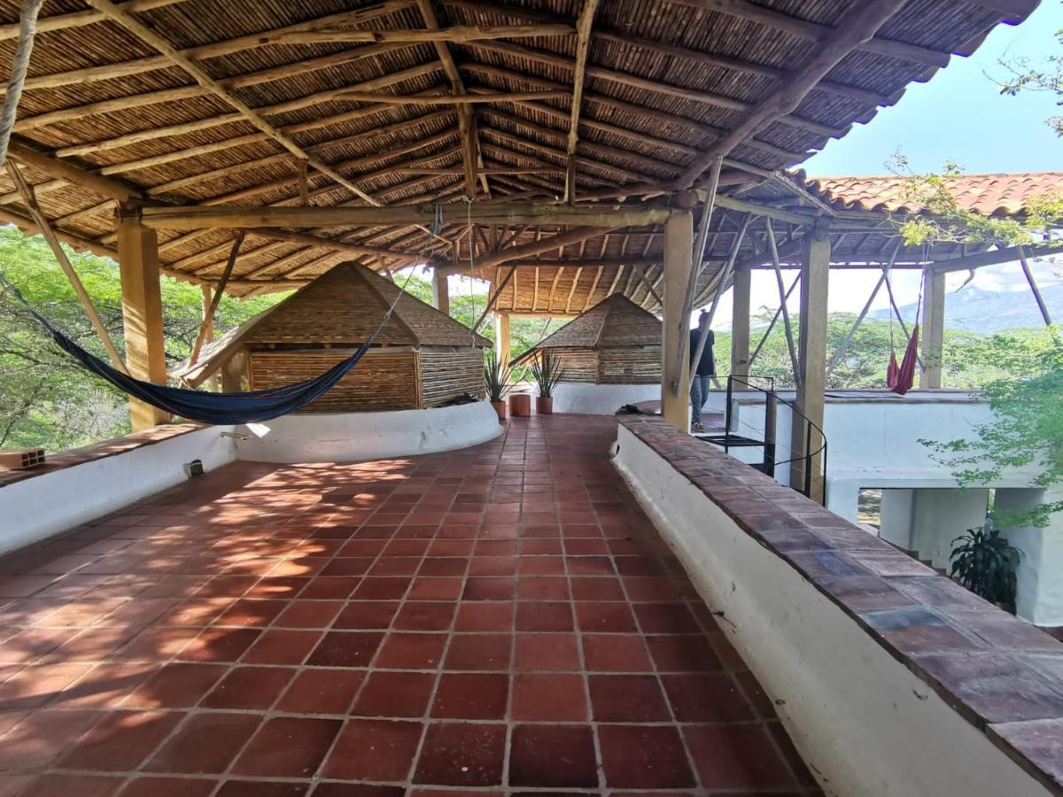 Nomad Hostal - Barichara Exteriér fotografie