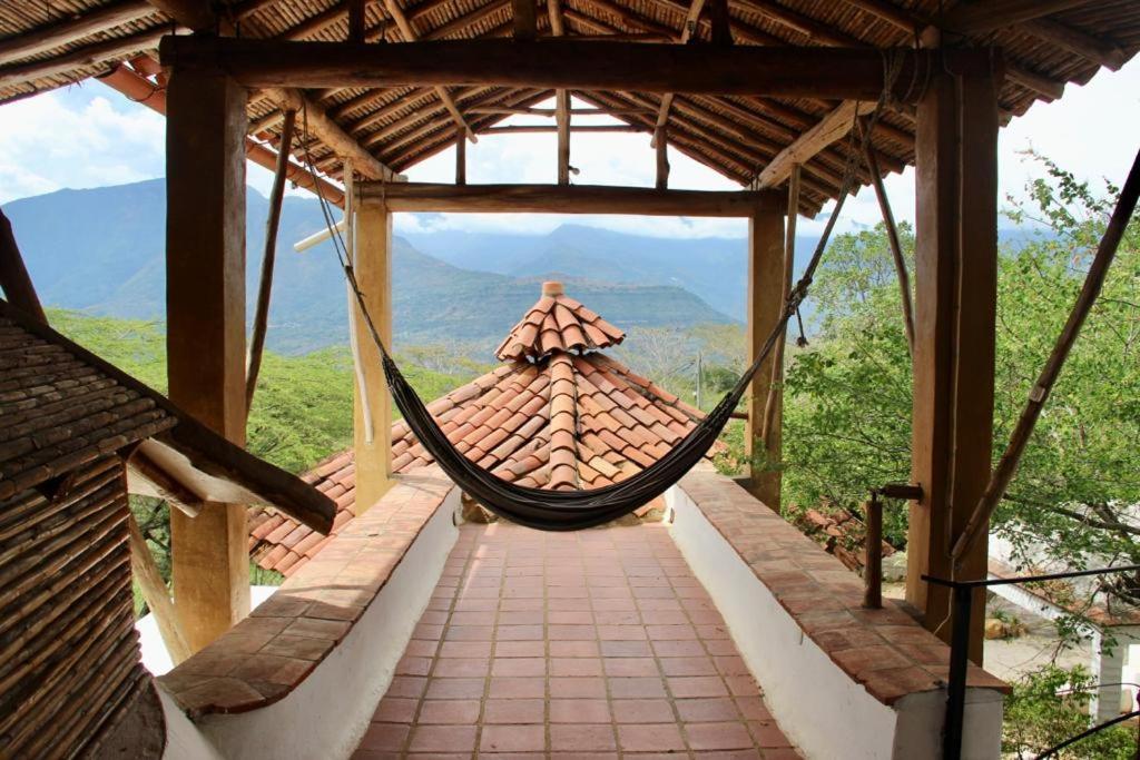 Nomad Hostal - Barichara Exteriér fotografie