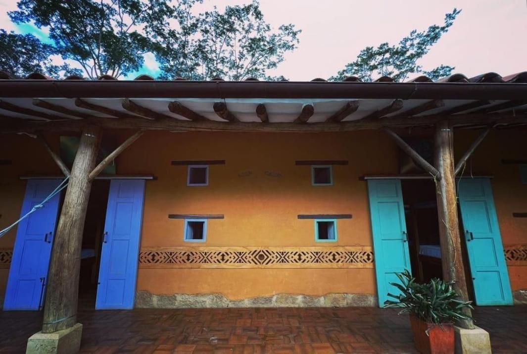 Nomad Hostal - Barichara Exteriér fotografie